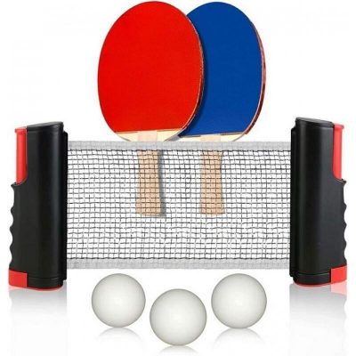 Επιτραπέζιο ρυθμιζόμενο σετ πινγκ πονγκ retractable table tennis set